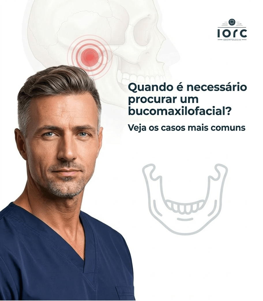Quando é necessário procurar um bucomaxilofacial? Veja os casos mais comuns - IORC Odontologia