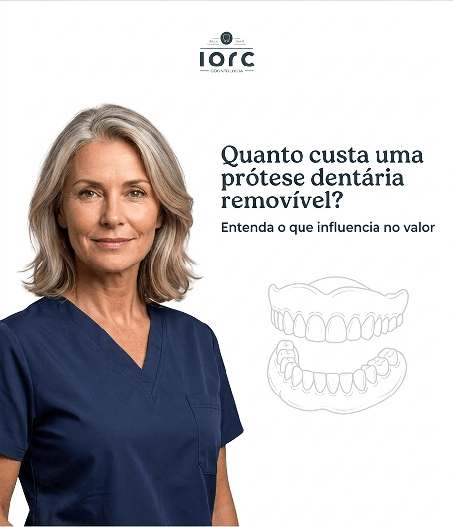 Quanto custa uma prótese dentária removível? Entenda o que influencia no valor - IORC Odontologia